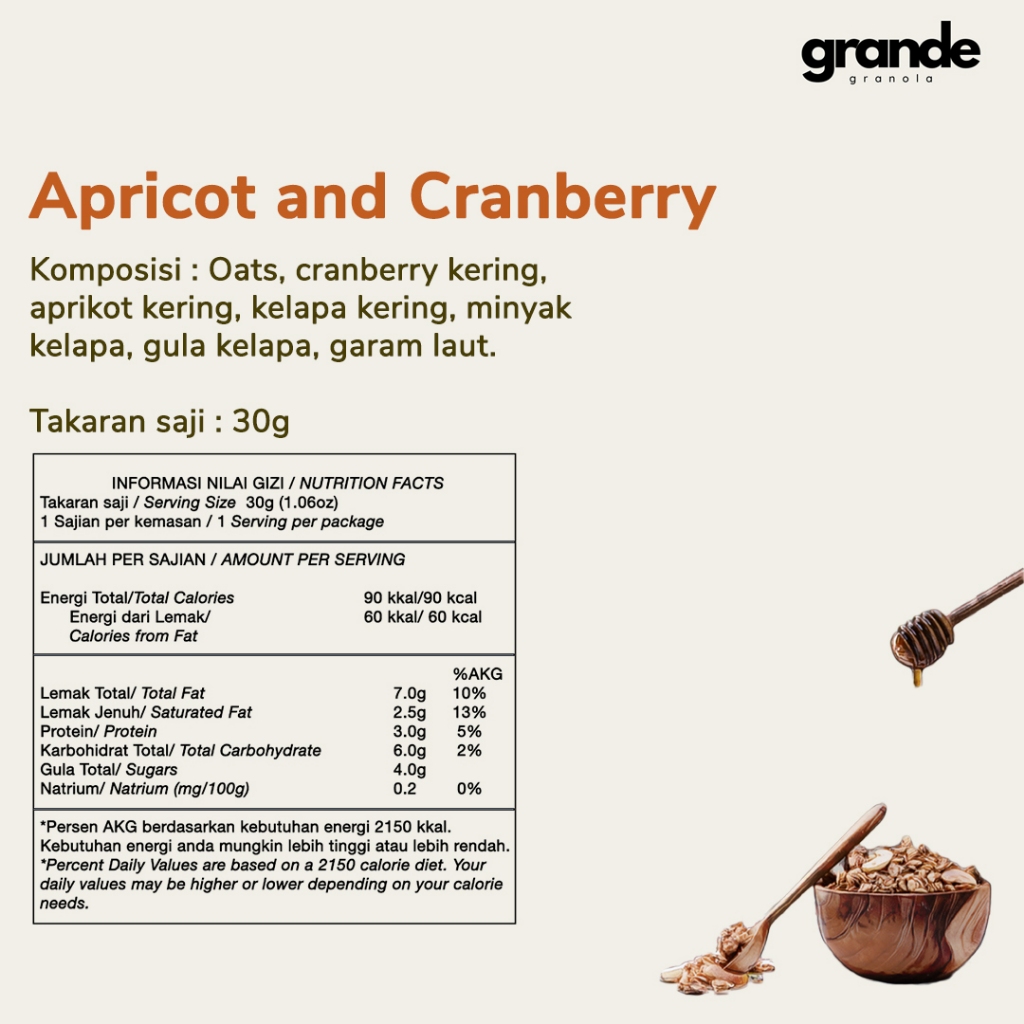 APRICOT AND CRANBERRY 500G - Image 5