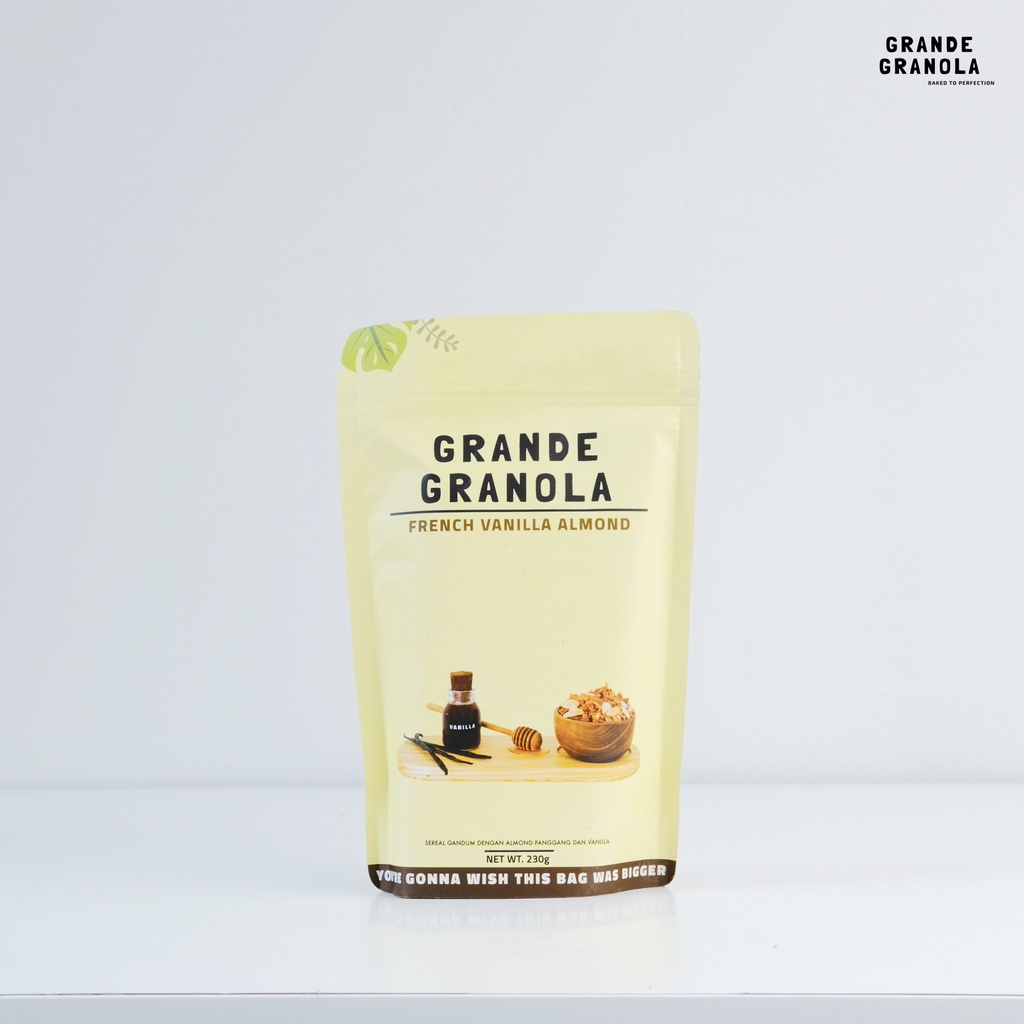 FRENCH VANILLA ALMOND 230G